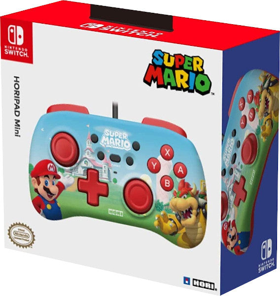 Mando Horipad Wired Mini Edicion Super Mario (nsw-276u) Hover Image