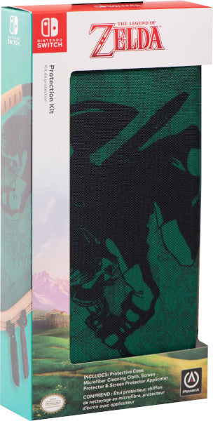 Accesorio Power A Protection Kit Verde The Legend Of Zelda (funda/gamuza/protector) Hover Image