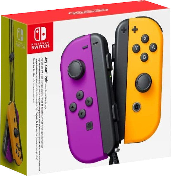 Joy-Con Joy-con Set Izda/dcha Morado/naranja Neon (pair Neon Purple/orange) Hover Image