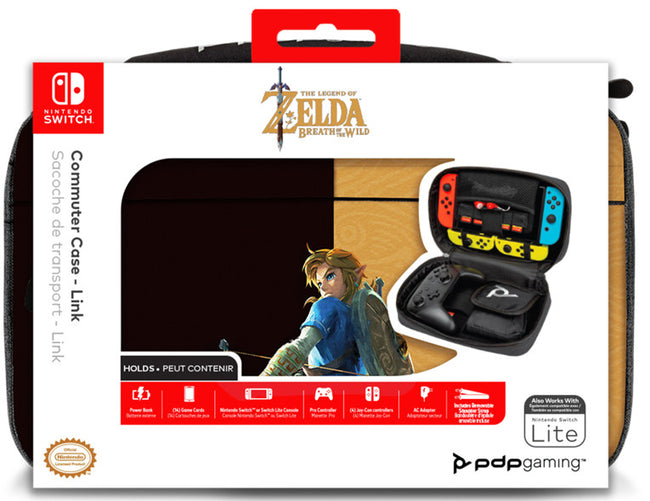 Funda Pdp Commuter Case Zelda Breath Of The Wild Negro/oro (lite) Hover Image