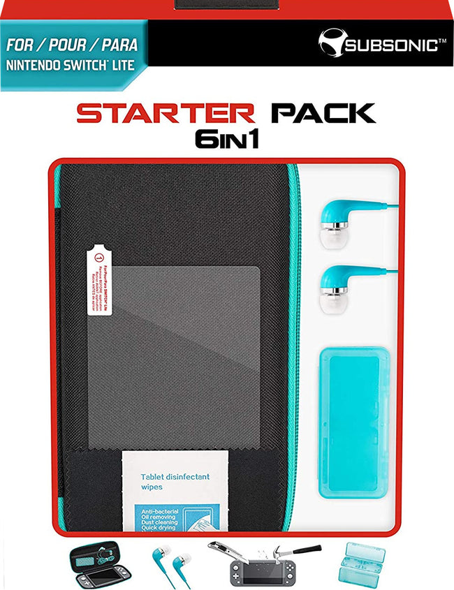 Switch Lite Subsonic Starter Pack 6 In 1 (switch Lite) Hover Image