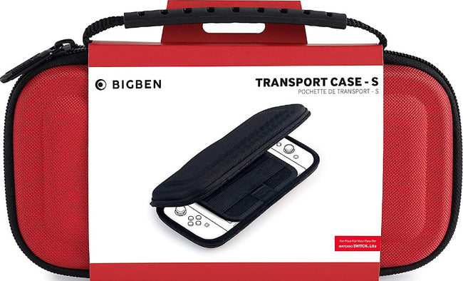 Switch Lite Bigben Transport Case-s Red (roja) (lite) Hover Image