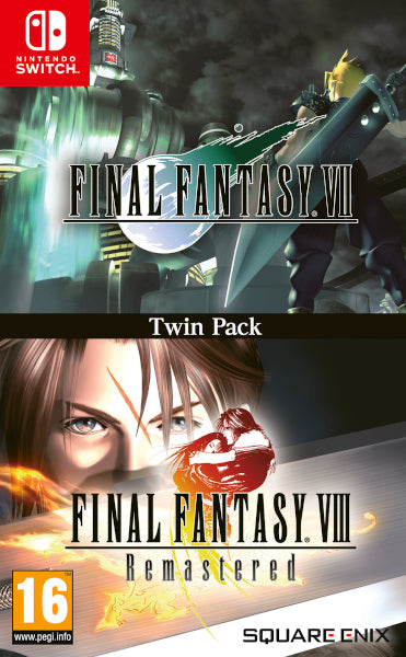 Final Fantasy Vii + Final Fantasy Viii Remastered (twin Pack) Nintendo Switch Hover Image