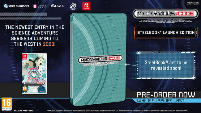 Anonymous Code Steelbook Launch Edition Nintendo Switch Hover Image