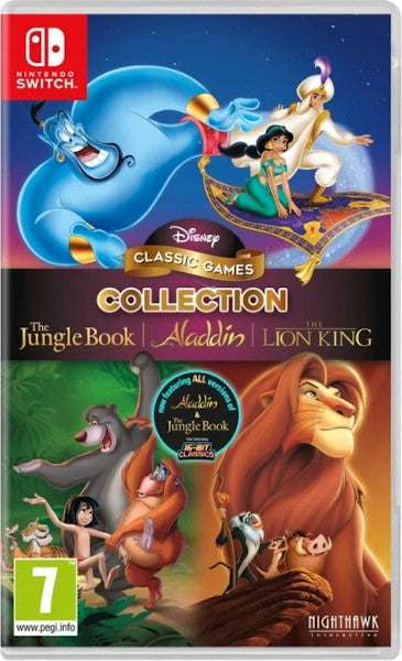 Disney Classic Games Collection: El Libro De La Selva, Aladdin Y El Rey León Nintendo Switch Hover Image