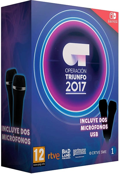 Operacion Triunfo 2017 + 2 Microfonos Nintendo Switch Hover Image