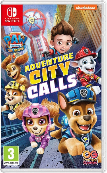 Paw Patrol The Movie. Adventure City Calls Nintendo Switch Hover Image