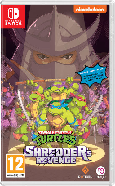 Teenage Mutant Ninja Turtles:shredder'srevenge( Incluye Llavero/libro) Nintendo Switch Hover Image