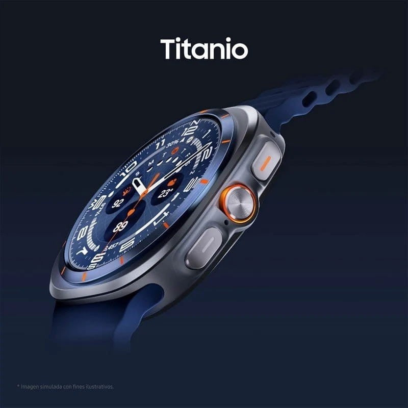 Smartwatch Samsung Galaxy Watch Ultra 2025 Plateado Titanio - Reloj Inteligente