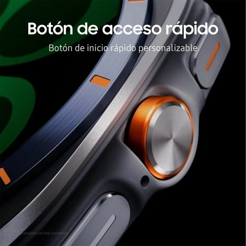 Smartwatch Samsung Galaxy Watch Ultra 2025 Plateado Titanio - Reloj Inteligente