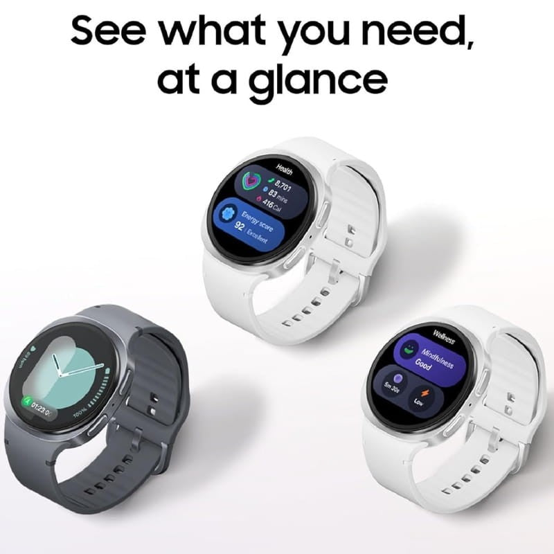 Smartwatch Samsung Galaxy Watch8 L330 44 mm BT Versión Sin NFC Plata