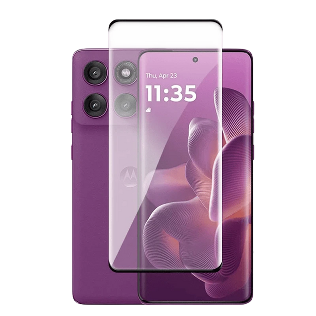 Protector de cristal templado Motorola Edge 60 Pro Full Screen 3D Hover Image