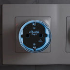 Shelly Plug S MTR Gen3 Blanco - Enchufe Inteligente con conectividad WiFI, compatibilidad con Matter y plataformas Smart Home