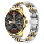 TN99 Smartwatch con Correa Metal Dorado IP67 Llamadas Bluetooth