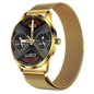 TN99 Smartwatch con Correa Milanesa Dorado Llamadas BT