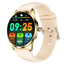 TN99 Smartwatch con Correa de Silicona Dorado Pantalla AMOLED 1,43 pulgadas