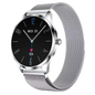 TN99 Smartwatch con Correa Milanesa Plata Llamadas BT