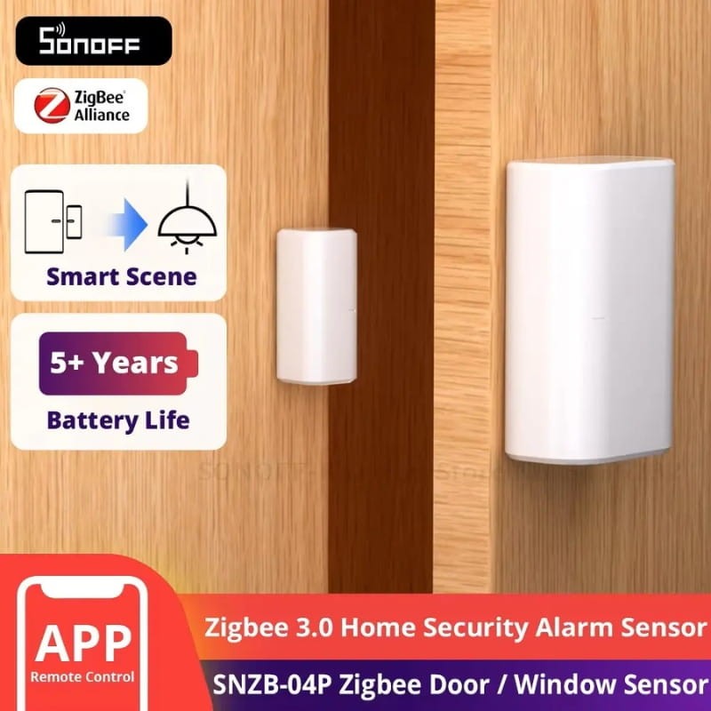 Sonoff SNZB-04P ZigBee - Sensor de Puerta y Ventana