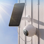 SwitchBot Solar Panel for Outdoor Spotlight Cam Blanco - Panel solar para cámaras de vigilancia