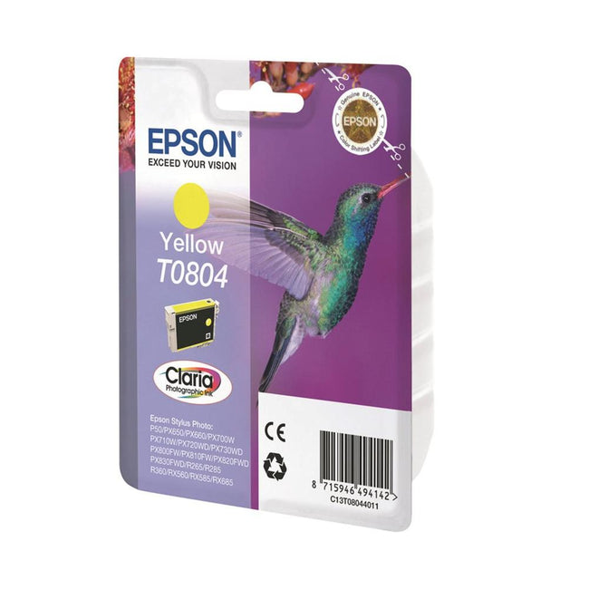 Cartucho De Tinta Amarillo Para Epson Px810fw - C13t08044011 Hover Image
