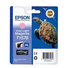 Cartucho Tinta Epson T157640 Magenta Vivo Claro Para Epson Photo R3000 - C13t15764010 - Tortuga Hover Image