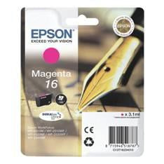 Cartucho Tinta Epson T162340 Magenta Wf - 2010 - 2510 - 2520 - 2530 - 2540 - Pluma Hover Image