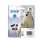 Cartucho Tinta Epson T263240 Cian Xl Xp - 600 - 605 - 700 - 800 - Oso Polar