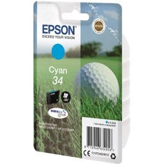 Cartucho Tinta Epson T3462 Cian Wf3720 - 3720dnf - Golf