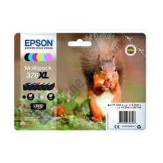 Multipack Cartucho Tinta Epson 378xl C13t37984010 6 Colores Foto Claria Ardilla Hover Image