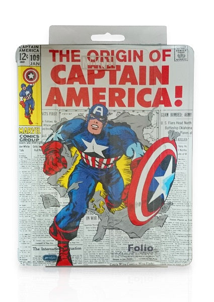 Pdp Carcasa Folio Capitan America Con Funcion Stand (ipad2/3) Hover Image