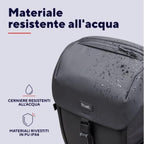 Mochila Trust Jersy Color Negro Para Portatiles Hasta 17" 15 Compartimientos 25l