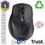 Mouse Trust Wireless Zevo Bt/2.4ghz 6 Botones 1200-3200dpi Recargable Color Negro.