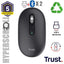 Mouse Trust Wireless Seron Hypscroll Slim 400-2400dpi 6 Botones Recargable Fsc Grs Negro