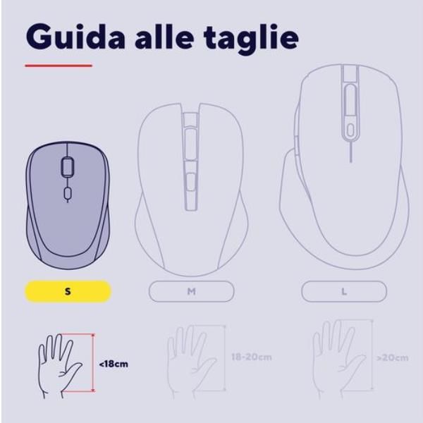 Mouse Trust Wireless Seron Hypscroll Slim 400-2400dpi 6 Botones Recargable Fsc Grs Negro