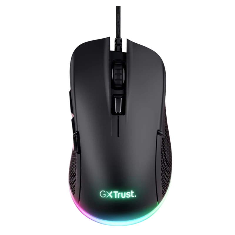 Trust GXT 922 YBAR RGB 7200 DPI Negro