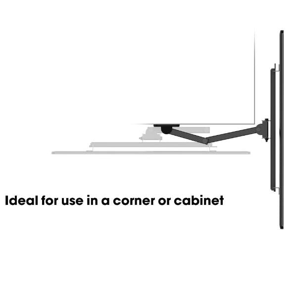 Vogel's Ma2040-c1 Negro / Soporte De Pared Para Tv De 19" A 43"