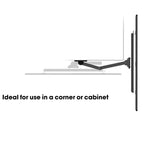 Vogel's Ma2040-c1 Negro / Soporte De Pared Para Tv De 19" A 43"