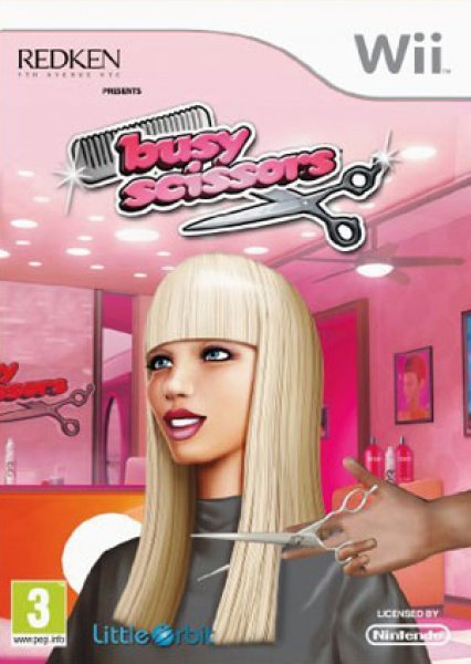 Busy Scissors (selects) Nintendo Wii Hover Image