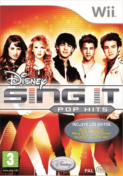 Disney Sing It:pop Hits (selects) Nintendo Wii Hover Image