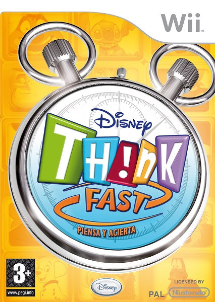 Disney Think Fast (selects) Nintendo Wii Hover Image