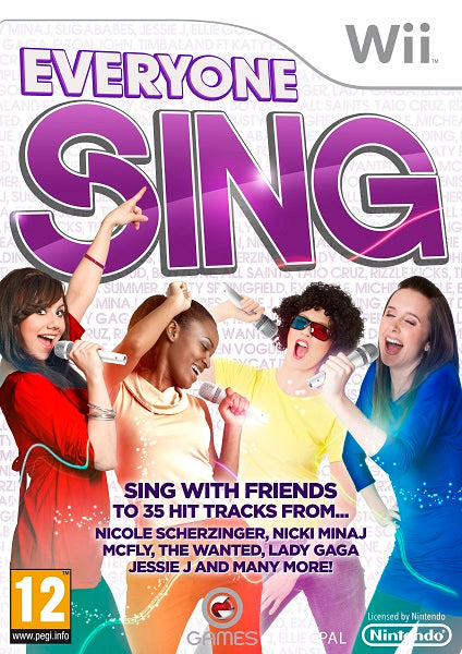 Everyone Sing (selects) Nintendo Wii Hover Image