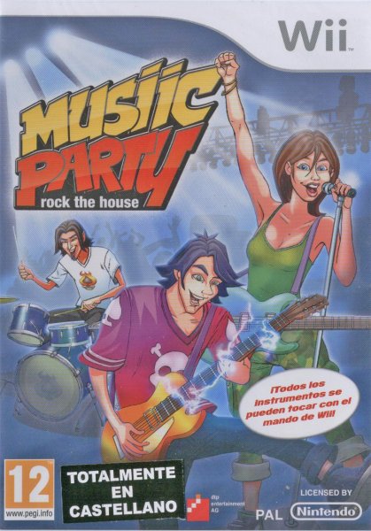 Musiic Party:rock The House (selects) Nintendo Wii Hover Image