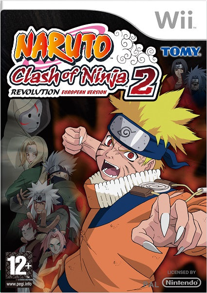 Naruto:clash Of Ninja Revolution 2 Nintendo Wii Hover Image