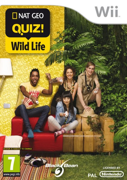 Nat Geo Quiz! Wild Life Nintendo Wii Hover Image