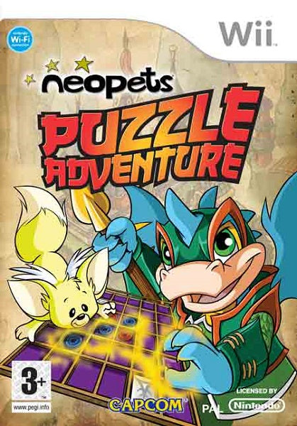 Neopets:puzzle Adventure (selects) Nintendo Wii Hover Image