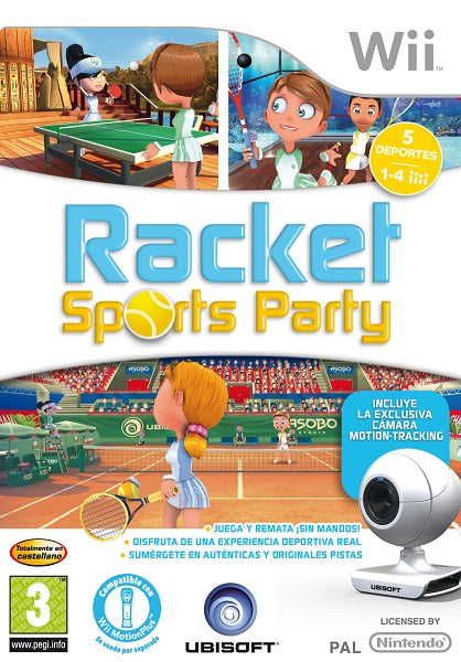 Racket Sports Party + Camara Nintendo Wii Hover Image