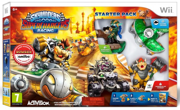 Skylanders Superchargers Racing Starter Pack (incluye Figura Bowser Compatible Con Amiibo) Nintendo Wii Hover Image