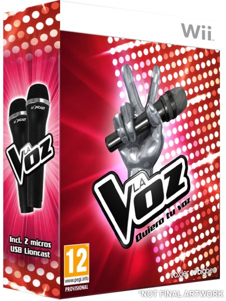 La Voz: Quiero Tu Voz + 2 Microfonos (wii U) Nintendo Wii Hover Image