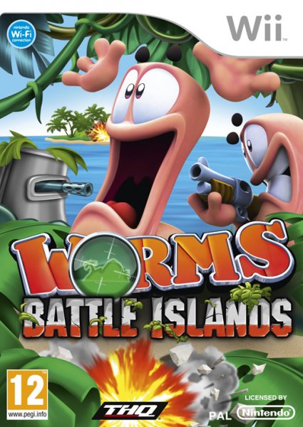 Worms:battle Island Nintendo Wii Hover Image