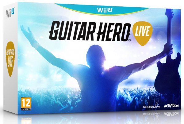 Guitar Hero Live + Guitarra Nintendo Wii U Hover Image